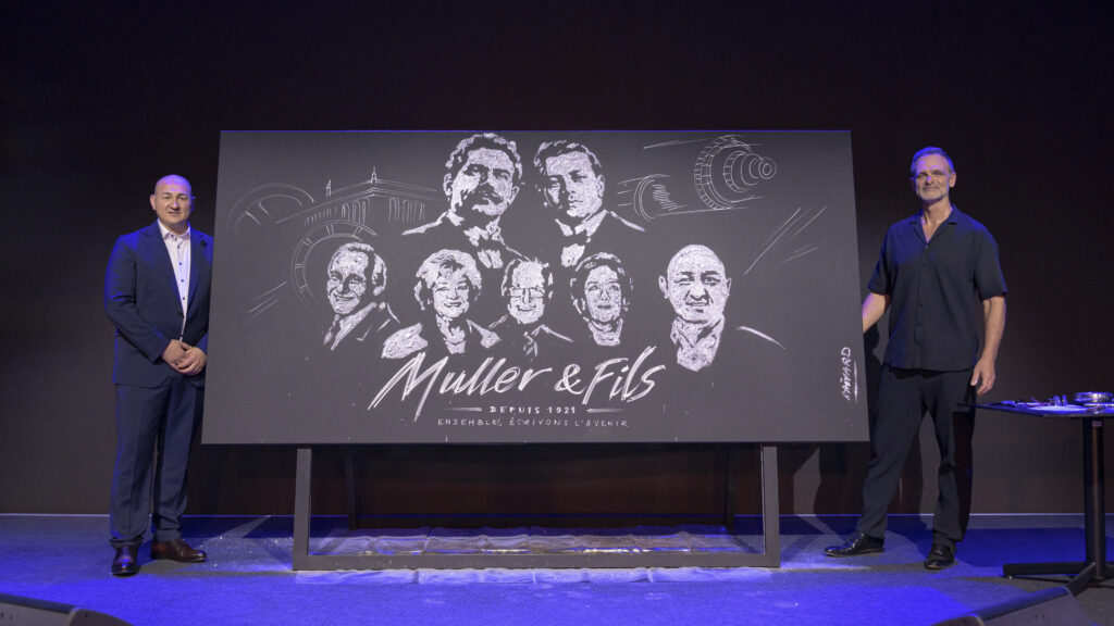 Muller & Fils — Fresque du centenaire
