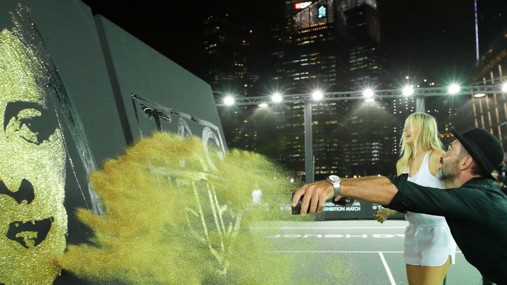TAG Heuer — Portrait live de Maria Sharapova